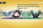 ANSYS Structural Mechanics Update_August25