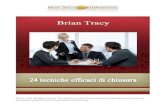 24 Tecniche Efficaci Di Chiusura Brian Tracy