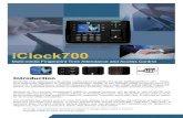 iClock700 Fingerprint time attendance & access control
