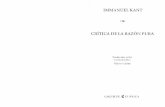 Kant Immanuel - Crítica de la Razón Pura [trad. Caimi, Colihue, 2007]