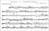 Sonata for Terzgitarre (Beethoven-Ubach)