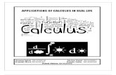 Applications of Calculus in Real Life