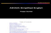 Aecma Simplified English