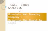 Mountain Man Brewing Company Case Study Analysis