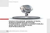Discourse Analysis Argumentation Theory and Corpora. an Integrated Approach - By Chiara Degano - Index - Introduction and Ch. 2