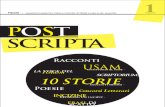 Rivista Letteraria Post Scripta n 1 - Magazine di Narrativa, Poesia e Concorsi Letterari a Cura di Edizioni Aliantide