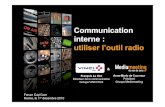 AT5 - Communication interne : utiliser l'outil radio