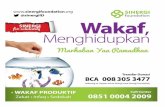 0851 0004 2009 (Telkomsel), Wakaf Produktif, Ramadhan Tiba, Wakaf Keikhlasan
