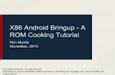 Introduction to Android ROM cooking, part of my AnDevCon workshop (AnDevCon SF 2013)
