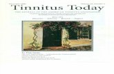 Tinnitus Today December 2000 Vol 25, No 4