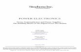 Power Semiconductors and Power Supplies