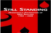 Still Standing: Haemophilia Foundation of New Zealand 1958-2008