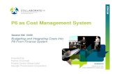P6 as cost management system - Oracle Primavera P6 Collaborate 14