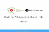 Code for All Summit 2015 (Code for Tomorrow)