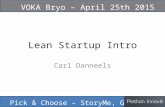 FI Presentation on Lean Startup by Carl Danneels Plethon Feb24 2015