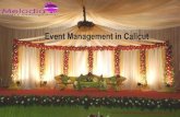 Event management in calicut