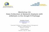 Workshop on Data Collection & Network Analysis with @Netlytic & the iGraph R Package