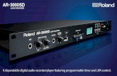 Roland AR-3000SD: Audio Recorder/Player