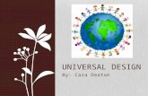 Edp 2.3 universal design