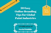 20 easy online branding tips for global paint industries