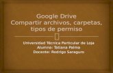 Google drive compartir documentos