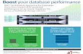 Boosting performance with the Dell Acceleration Appliance for Databases - Infographic