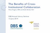 The benefits of cross-institutional collaboration
