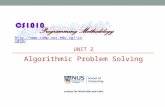 Unit2 algorithmic problem_solving