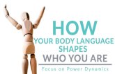 How your body language shapes who you are