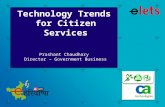 eHaryana 2014 - Enabling Technology Trends for Citizen Services - Shri Prashant Chaudhary, Director Sales – Government...