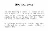 IEDs awareness
