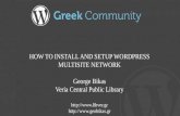 HOW TO INSTALL AND SETUP WORDPRESS MULTISITE NETWORK