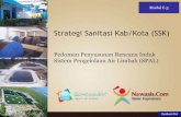 Rencana Induk Sistem Pengelolaan Air Limbah (SPAL) - Strategi Sanitasi Kabupaten/Kota
