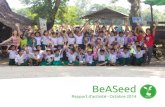 BeASeed - Rapport d'activité Octobre 2014
