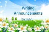 1st qtr 13 writing announcements