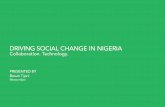 Driving Social Change in Nigeria