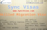 Skilled migration visa