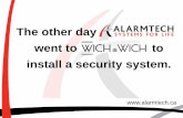 Alarmtech Installs a Security System at Wich is Wich