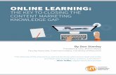 Online Learning The Key To Closing The Content Marketing Knowledge Gap