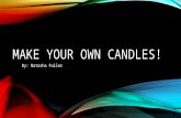 Make your own candles!
