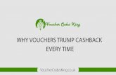 Why Vouchers Trump Cashback Every Time
