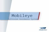 Mobileye Collision Avoidance