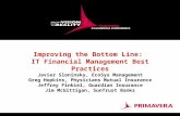 Improving the Bottom Line - IT Financial Management Best Practices