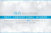 Defi solutions Overview
