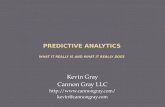 Predictive Analytics - What It Really Is and What It Really Does