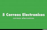 5 Correos Electronicos