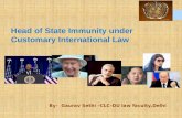 Head of state immunity under Customary international law-Gaurav Sethi-clc (du)