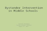 Bystander Intervention for Middle Schoolers