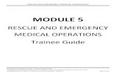 Volunteer Fire Brigade Training Module 5 rescue and emergency medical operations