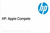 HP Workstation: Apple Compete Approach